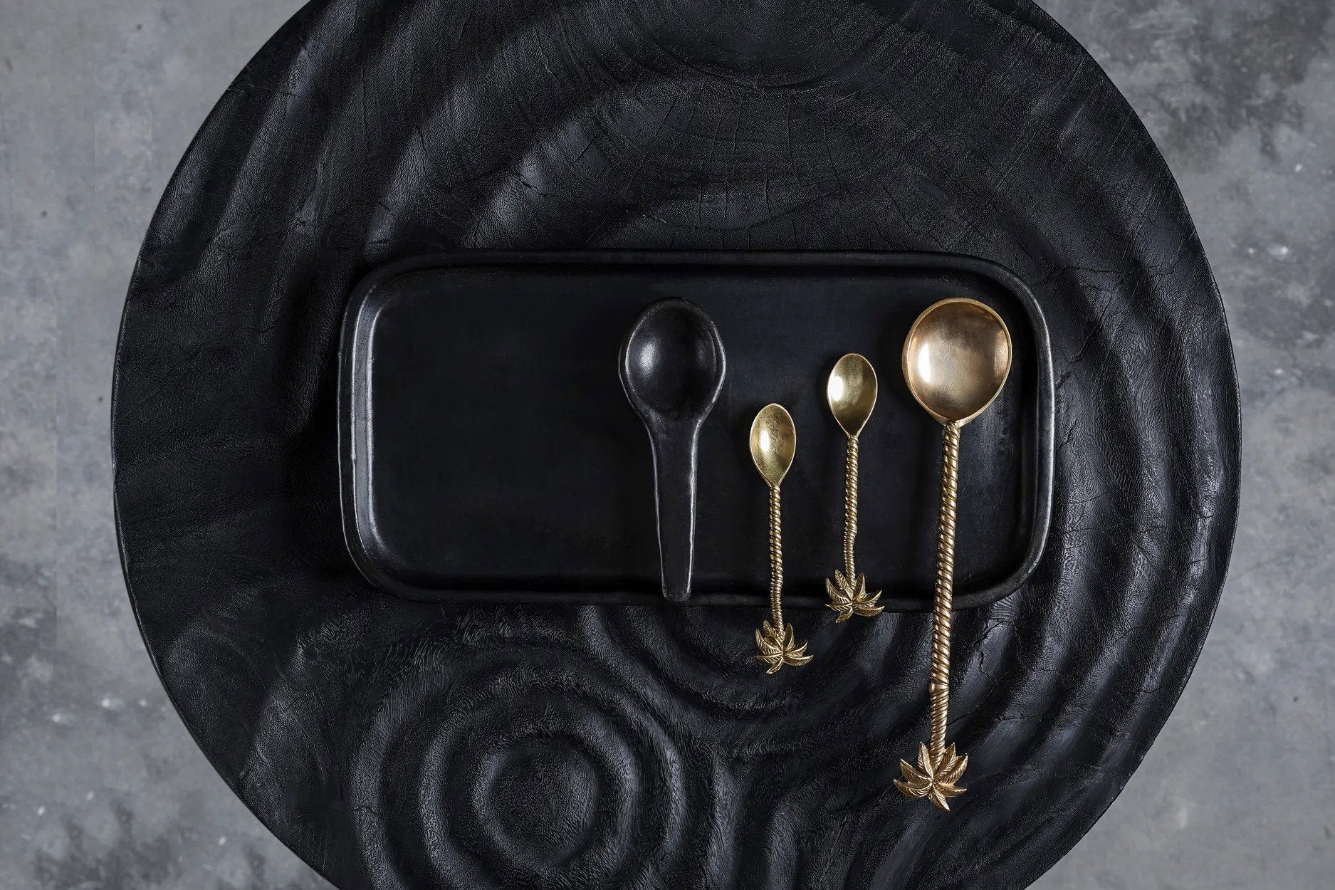 De Palmboom Theelepel - Goud - Afbeelding 4