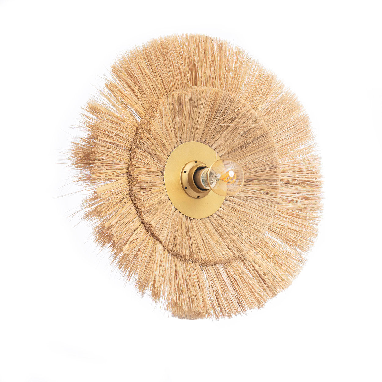 De Double Trouble Muurlamp - Naturel Goud - M - Afbeelding 6