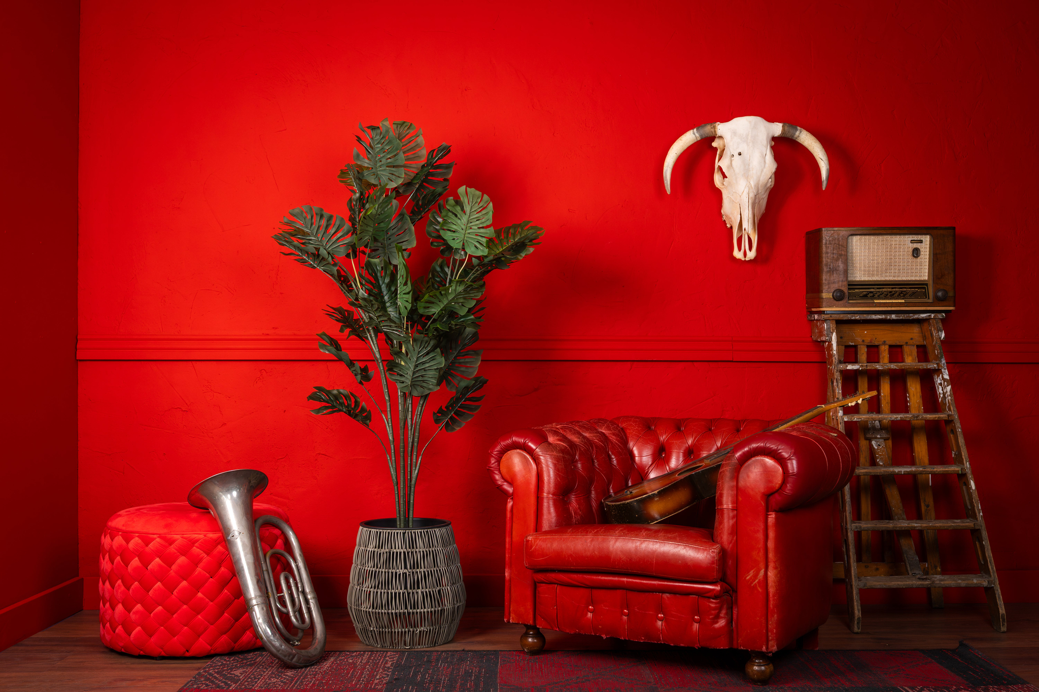 Monstera kunstplant 160 cm - Tropisch Zuid-Amerika - Afbeelding 3