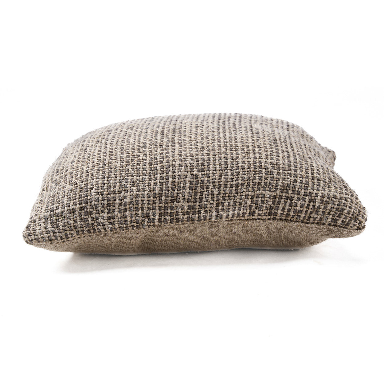 De Linen Grain Kussensloop - Naturel Zwart - Afbeelding 6