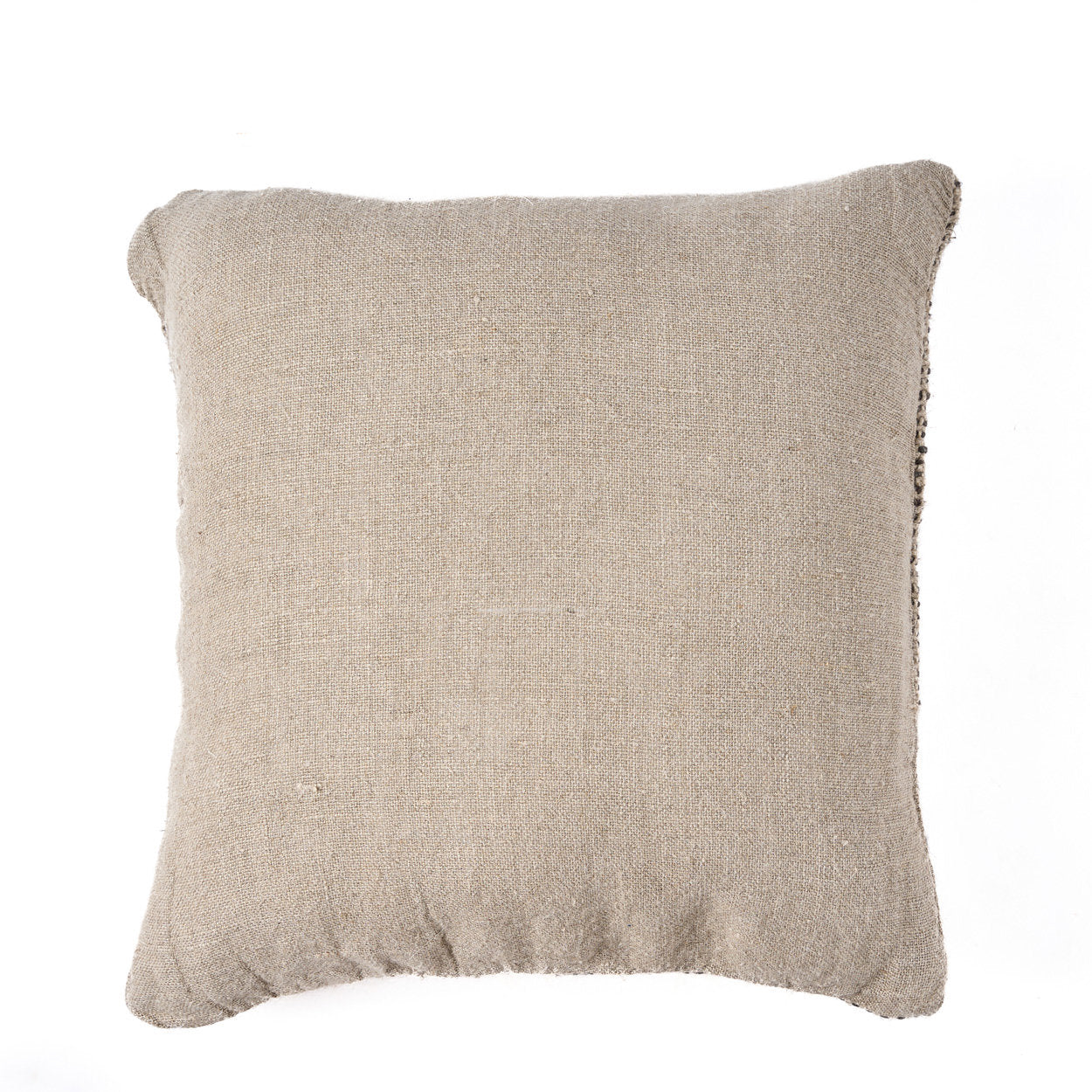 De Linen Grain Kussensloop - Naturel Zwart - Afbeelding 7