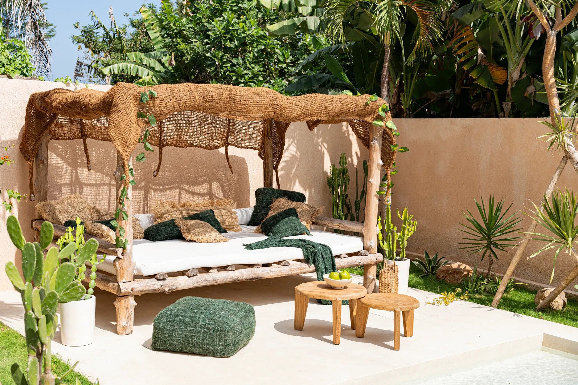 De Coco Shade Square - Natuurlijk - 300x300 - Afbeelding 10